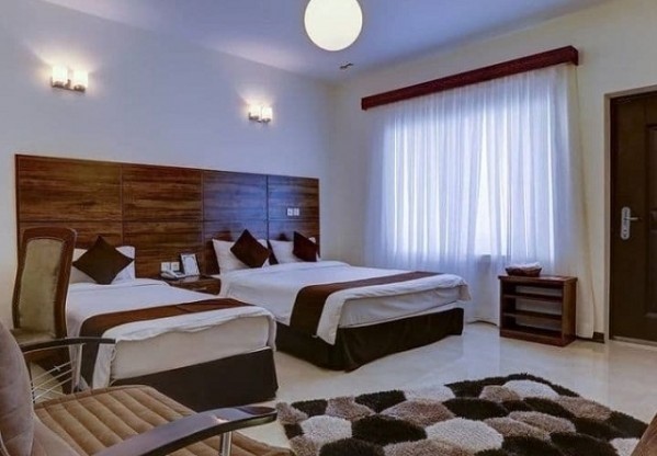 اتاق دو تخته دبل هتل جهانگردی شیراز